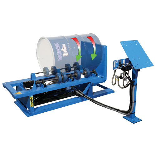 M&eacute;langeur de baril Hydra-Lift, 55 gal. US (45 gal. imp.) Capacit&eacute;, Vitesse variable, 1 CV Southpoint Industrial Supply