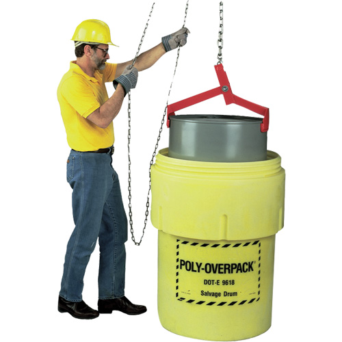 L&egrave;ve-baril, Baril de 85 gal. US (70 gal. imp.), Capacit&eacute; 1000 lb/454 kg Southpoint Industrial Supply