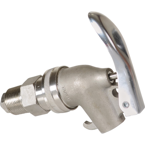 Manual Drum Faucet, Stainless Steel, 3/4" NPT Southpoint Industrial Supply