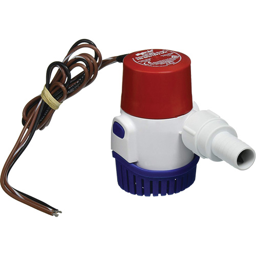 S-Series Electronic Sensing Bilge Pump, 500 GPH, 12 V Southpoint Industrial Supply