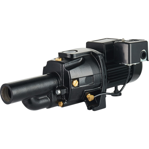 Dual Voltage Cast Iron Convertible Jet Pump, 115 V/230 V, 1100 GPH, 1/2 HP Southpoint Industrial Supply