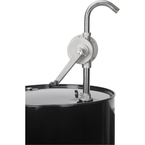 Rotary Type Drum Pump, Stainless Steel, Fits 55 Gal., 12 oz./Stroke Southpoint Industrial Supply