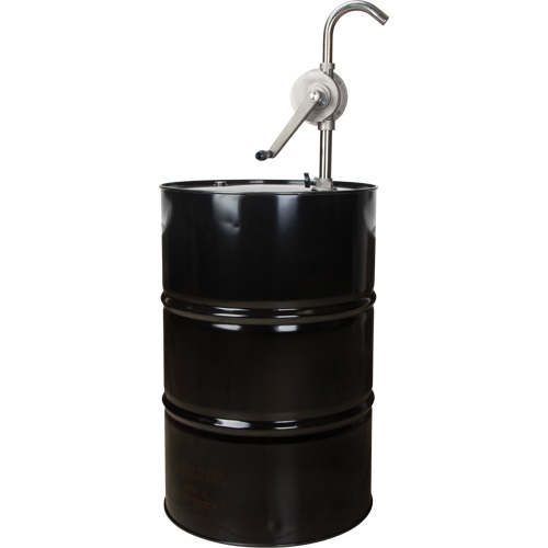Rotary Type Drum Pump, Stainless Steel, Fits 55 Gal., 12 oz./Stroke Southpoint Industrial Supply