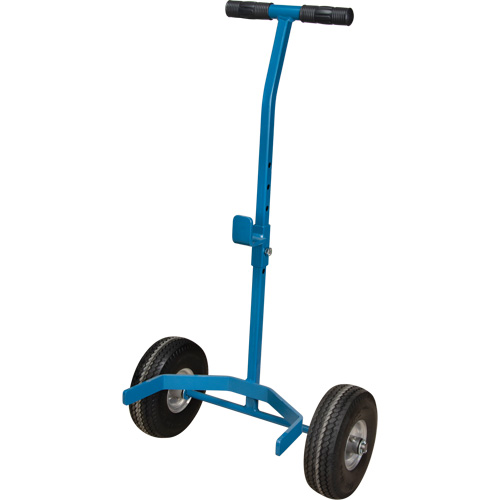 Cylinder Cart, Flat-Free Wheels, 15-1/2" W x 14-1/4" L Base, 600 lbs. Southpoint Industrial Supply