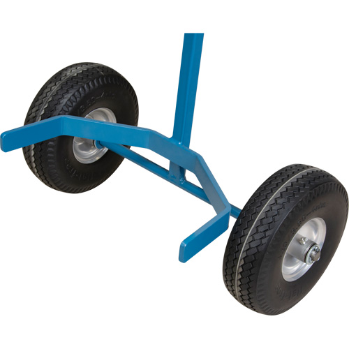 Cylinder Cart, Flat-Free Wheels, 15-1/2" W x 14-1/4" L Base, 600 lbs. Southpoint Industrial Supply