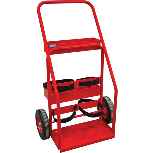 Hot Works Fire Prevention Cart, Semi-Pneumatic Wheels, 17.75" W x 8.9" L Base, 100 lbs. Southpoint Industrial Supply