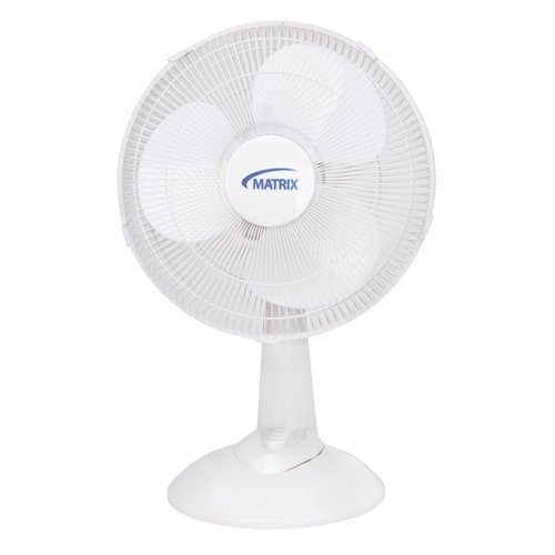 Ventilateur oscillant &agrave; boutons-poussoirs pour bureau, Diam&egrave;tre 12", 3 vitesses Southpoint Industrial Supply