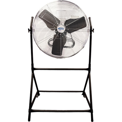 Roll-About Air Fan, Industrial, 3 Speed, 24" Diameter Southpoint Industrial Supply