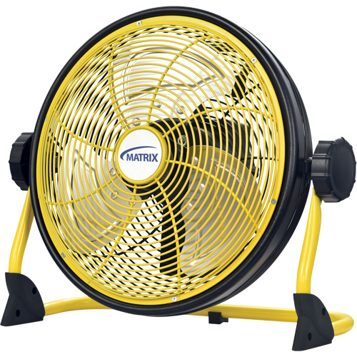 Ventilateur d'int&eacute;rieur/ext&eacute;rieur rechargeable avec port USB, Commercial, Variable vitesses, Diam&egrave;tre de 12" Southpoint Industrial Supply