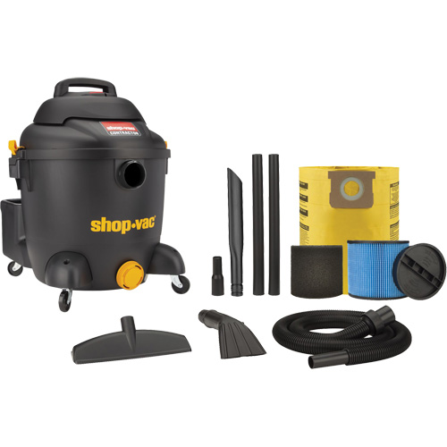 Shop Vacuum, Wet-Dry, 4.5 HP, 10 US Gal. (37.9 Litres) Southpoint Industrial Supply