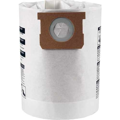Sacs filtrants pour d&eacute;bris secs jetables de type F, 10 - 14 gal. US Southpoint Industrial Supply