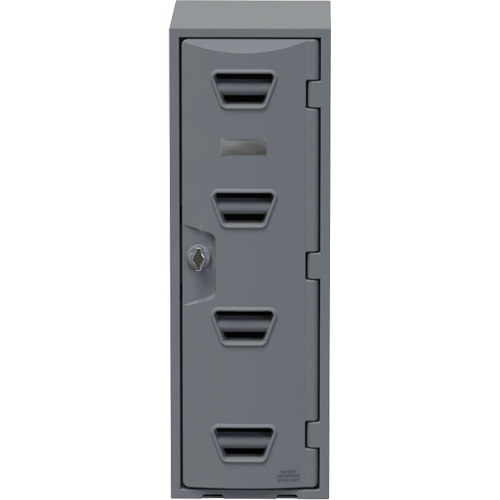 Locker, 12" x 15" x 36", Grey, Assembled Southpoint Industrial Supply