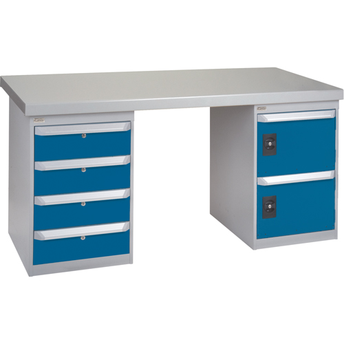 Steel Wood-Filled Workbench Tops Southpoint Industrial Supply
