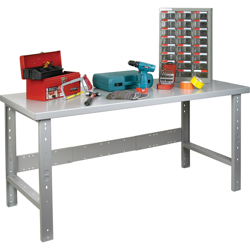 &eacute;tabli pr&eacute;conçu, 72" la x 30" p x 34" h, Capacit&eacute; 2500 lb Southpoint Industrial Supply