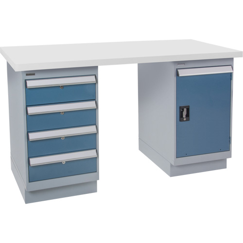 Pre-Designed Workbench, 72" W x 30" D x 34" H, 2500 lbs. Capacity Southpoint Industrial Supply