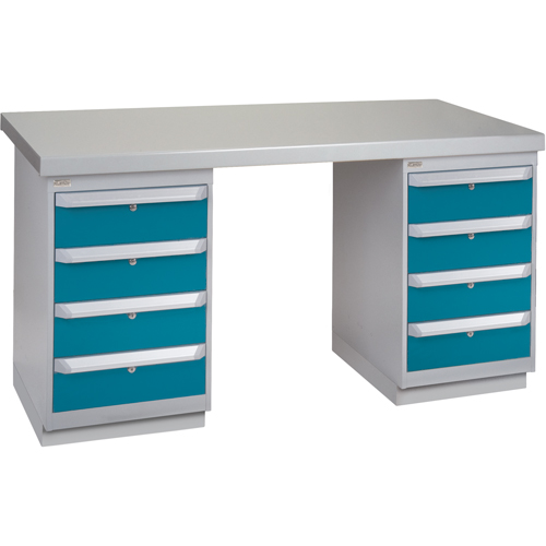Pre-Designed Workbench, 72" W x 30" D x 34" H, 2500 lbs. Capacity Southpoint Industrial Supply