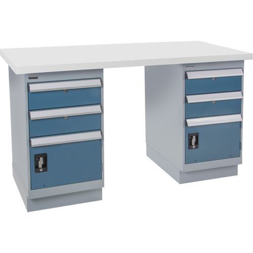Pre-Designed Workbench, 72" W x 30" D x 34" H, 2500 lbs. Capacity Southpoint Industrial Supply