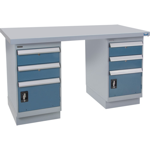 &eacute;tabli pr&eacute;conçu, 72" la x 30" p x 34" h, Capacit&eacute; 2500 lb Southpoint Industrial Supply