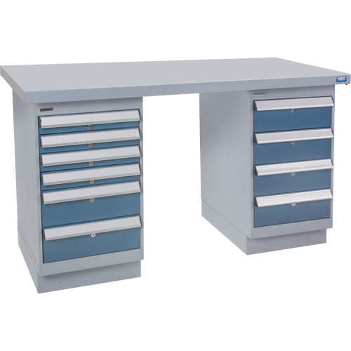 &eacute;tabli pr&eacute;conçu, 60" la x 36" p x 34" h, Capacit&eacute; 2500 lb Southpoint Industrial Supply