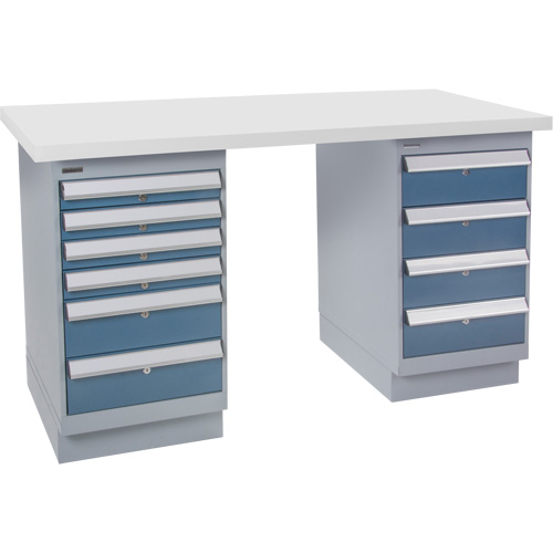 &eacute;tabli pr&eacute;conçu, 72" la x 30" p x 34" h, Capacit&eacute; 2500 lb Southpoint Industrial Supply