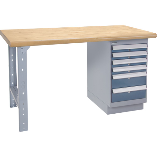 Heavy-Duty Workbench, 1500 lbs. Cap., 72" W x 30" D, 34" H Southpoint Industrial Supply
