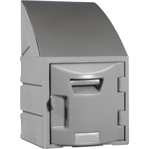 Locker, 12" x 15" x 25", Grey, Assembled Southpoint Industrial Supply