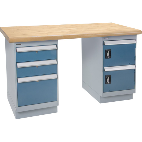 &eacute;tabli, Porte & tiroirs, Cap 2500 lb, 72" la x 36" p, 34" h Southpoint Industrial Supply