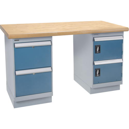 &eacute;tabli, Porte & tiroirs, Cap 2500 lb, 60" la x 36" p, 34" h Southpoint Industrial Supply