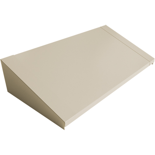 All-Welded Concorde - Heavy-Duty Lockers Sloping Top, 3 Bank, 18" D x 36" W x 6" H, Beige, Steel Southpoint Industrial Supply