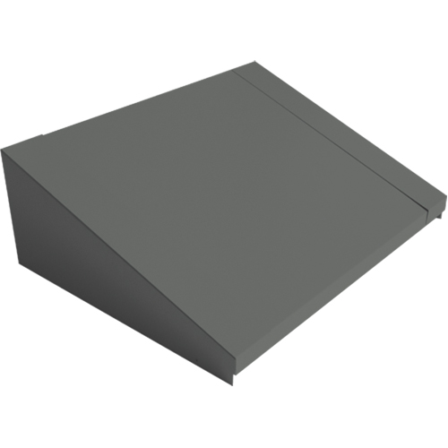 All-Welded Concorde - Heavy-Duty Lockers Sloping Top, 2 Bank, 18" D x 24" W x 6" H, Steel Southpoint Industrial Supply