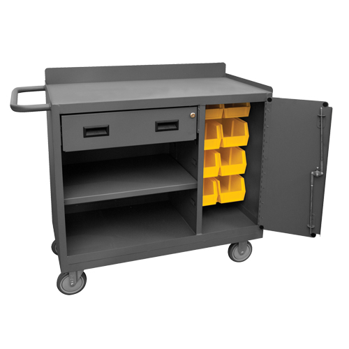 Mobile Workbench Cabinet, Steel Surface Southpoint Industrial Supply
