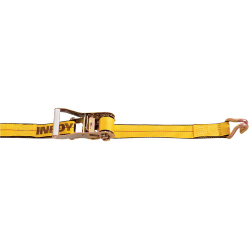 Tendeur d'arrimage &agrave; cliquet, Crochet &agrave; fil m&eacute;tallique, 2" , 30' , Charge d'utilisation max. 3333 lb (1511 kg) Southpoint Industrial Supply