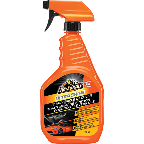 Traitement de finition pour tout le v&eacute;hicule Ultra Shine, 650 ml, Bouteille &agrave; g&acirc;chette Southpoint Industrial Supply