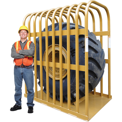 T111 10-Bar Earthmover Tire Inflation Cage Southpoint Industrial Supply