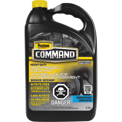 Command&reg; Heavy-Duty Nitrate-Free Extended Life Concentrate Antifreeze/Coolant, 3.78 L, Jug Southpoint Industrial Supply