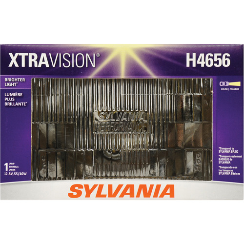 Phare automobile scell&eacute; XtraVision H4656, Halog&egrave;ne, 35 W/55 W, Blanc cass&eacute; Southpoint Industrial Supply