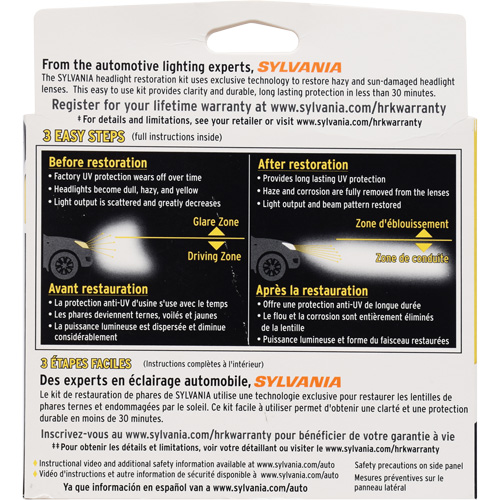 Headlight Restoration Kit Southpoint Industrial Supply