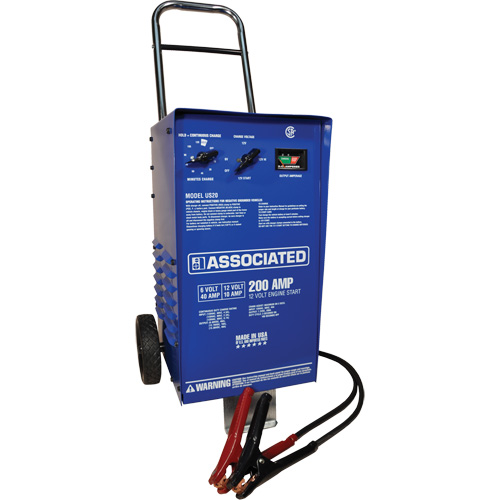 Chargeur rapide 6/12 V &agrave; roues Southpoint Industrial Supply