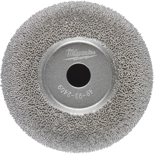 Meule &agrave; polir &agrave; contour &eacute;vas&eacute; 2-1/2" pour ponceuse pour pneus &agrave; basse vitesse M12 Fuel Southpoint Industrial Supply