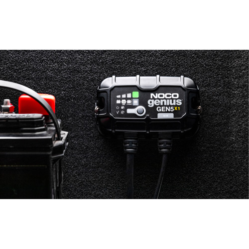 Chargeur de batterie embarqu&eacute; &agrave; 1 sortie de 5 amp&egrave;res Gen5X1 Genius Southpoint Industrial Supply