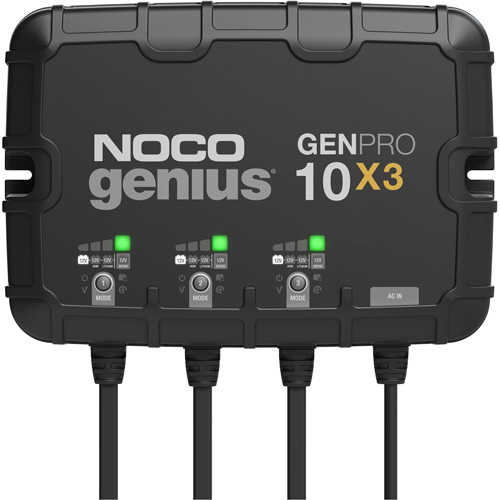 Genius&reg; GenPro10X3 3-Bank, 30-Amp On-Board Battery Charger Southpoint Industrial Supply