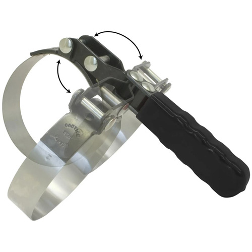 Petite cl&eacute; &agrave; filtre &agrave; huile &agrave; prise pivotante, 2-7/8" - 3-1/4" Capacit&eacute; du filtre Southpoint Industrial Supply