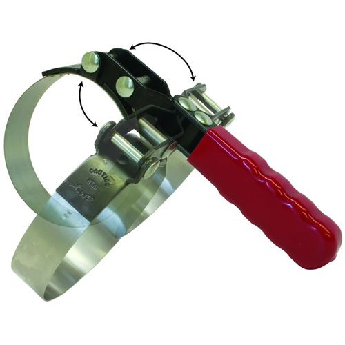 Standard Swivel Grip Oil Filter Wrench, 3-1/2" - 3-7/8" Filter Capacity Southpoint Industrial Supply