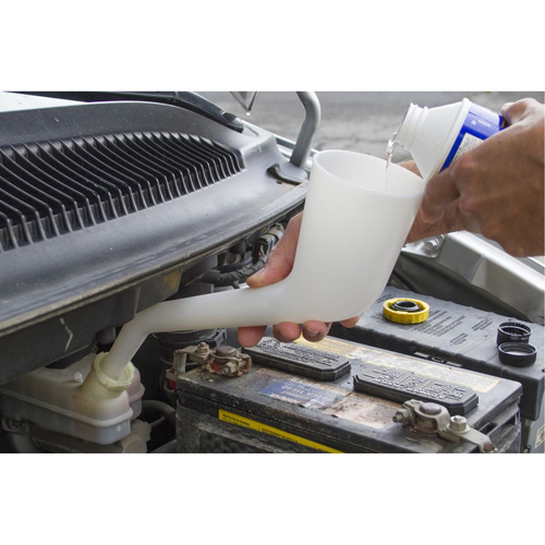 Entonnoir translucide &agrave; angle droit, Plastique Southpoint Industrial Supply