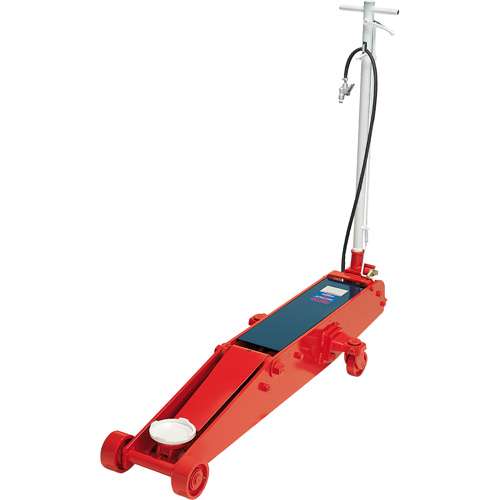 Floor Jack, 10 Ton(s) Capacity, 6-1/8" Lowered, 27-1/4" Raised, Air Hydraulic Southpoint Industrial Supply