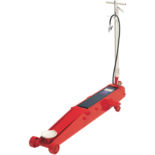 Cric de plancher, 5 tonne(s) Capacit&eacute;, 5-5/8" Abaiss&eacute;e, 27-1/4" &eacute;lev&eacute;e, Air comprim&eacute;/hydraulique Southpoint Industrial Supply
