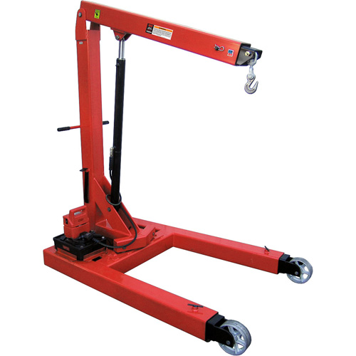 Electro Hydraulic Floor Crane, 6613.87 lbs. (3 tons) Capacity Southpoint Industrial Supply