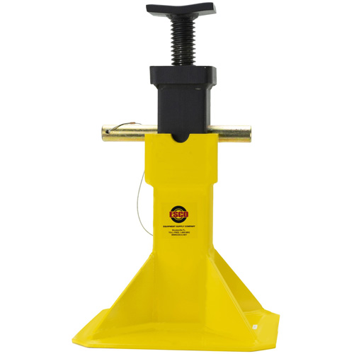 Jack Stands with Adjustable Screw Top Saddle, Locking Pin, 15-1/2" - 20-1/2" H Southpoint Industrial Supply