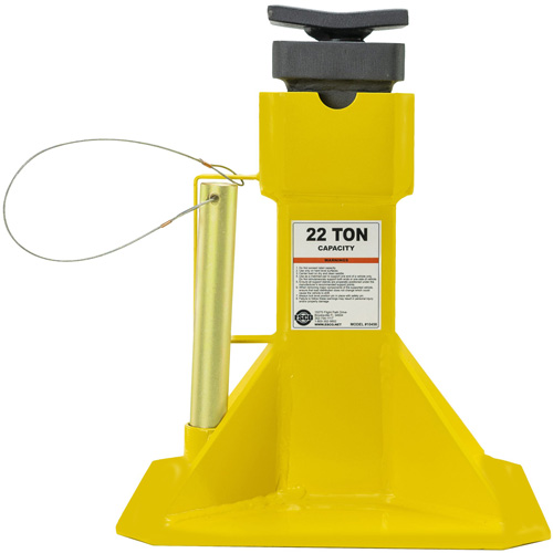 Jack Stands with Adjustable Screw Top Saddle, Locking Pin, 15-1/2" - 20-1/2" H Southpoint Industrial Supply