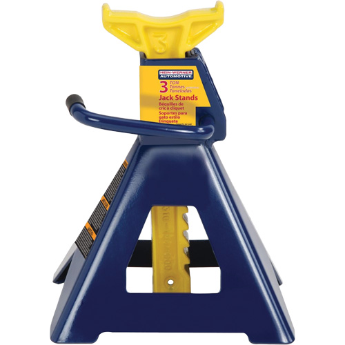 Jack Stand, Locking Handle/Ratchet, 3 tons Capacity, 19" H Southpoint Industrial Supply